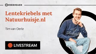 Lentekriebels met Natuurhuisjenl in De Ondernemer Live [upl. by Oicnedif]