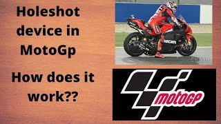 Holeshot device in MotoGp How does it work What are its advantages [upl. by Emlynn]