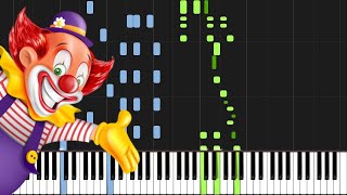 Entry of the Gladiators  Circus Theme Piano Tutorial [upl. by Aix]