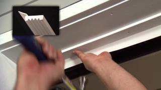 How to Install Vinyl Thermostop Garage Door Trim [upl. by Hahnert627]