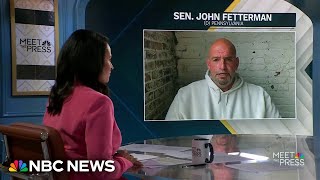 ‘I love it’ Sen Fetterman says he supports Israel’s attacks on Hezbollah pagers [upl. by Akimik]