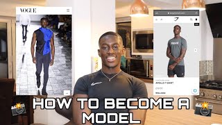 HOW I BECAME A MODEL 📸 tips on getting into modelling for beginners [upl. by Sisxela386]