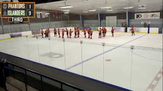 EOSHL MATCH UP Gananoque Islanders VS Frontenac Phantoms [upl. by Reivaj489]