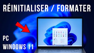 Comment Réinitialiser  Formater son pc windows 11 [upl. by Ynnaffit]