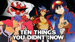 10 Things You Didnt Know About Tengen Toppa Gurren Lagann [upl. by Ennalyrehc422]