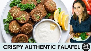 Authentic Lebanese FALAFEL  Fry amp Bake Methods [upl. by Madelin810]