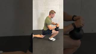 Ankle Dorsiflexion Mobilization with Kettlebell [upl. by Methuselah]