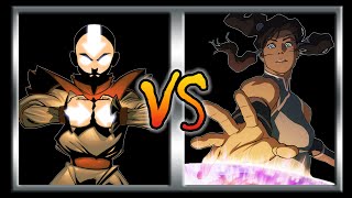 Who Would Win  Aang Vs Korra [upl. by Mckale804]