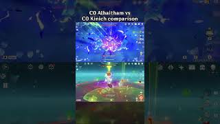 C0 ALHAITHAM VS C0 KINICH COMPARISON [upl. by Yznyl]