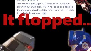 Why transformers one flopped so bad… [upl. by Asseram]