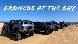 BRONCOS AT THE BAY  HOSTED BY BRONCO OUTFITTERS  The Bronco Adventures [upl. by Korey4]