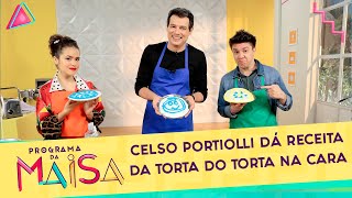 Celso Portiolli ensina a receita da torta do Passa ou Repassa  Programa da Maisa 101020 [upl. by Saerdna]