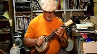 Cluck Old Hen Oldtime Ukulele Barry Sholder Playing Gourd Banjo Uke [upl. by Tye]