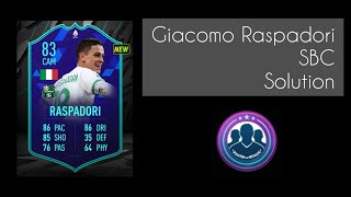 Giacomo Raspadori SBC Solution  Madfut [upl. by Snoddy138]