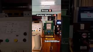 Station master office train stationmaster motivation reels ntpc motivationalbooks railway [upl. by Leur]