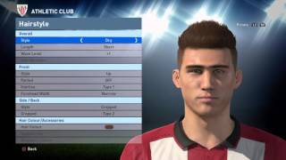 PES 2016 Face Build Aymeric Laporte Athletic Bilbao [upl. by Yelloh]