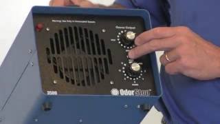 OdorStop OS3500 Ozone Generator Demonstration Video [upl. by Marylou]