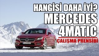 Mercedes 4matic Nedir Nasıl Çalışır [upl. by Hezekiah984]