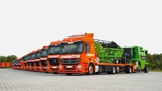 Lkw ReportageMit dem Tieflader durch Europa [upl. by Squire]