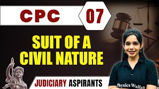 CPC 07  Suit of a Civil Nature  Major Law  CLAT LLB amp Judiciary Aspirants [upl. by Pryor]