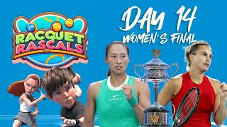 LIVE  Womens Singles Final Sabalenka v Zheng  AO Racquet Rascals Day 13  Australian Open 2024 [upl. by Eutnoj359]