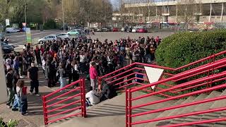 Protesta degli studenti del liceo artistico Frattini di Varese [upl. by Celinda645]