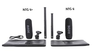 Quick Look  Rode NTG4 and NTG4 Shotgun Microphones [upl. by Elinore]