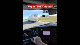 Why do quotTHEYquot keep doing this What is their problem This is why people hate truckers [upl. by Dinesh725]