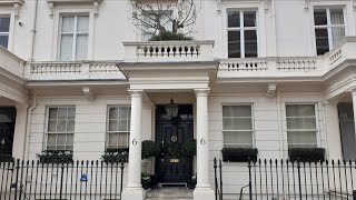 Beautiful Belgravia London Homes  Chester Row amp South Eaton Place [upl. by Urba699]