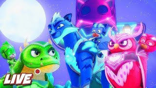 Here Come The PJ Riders  PJ Masks LIVE 247 🔴  Kids Cartoon  Video for Kids pjmasks [upl. by Dupaix]