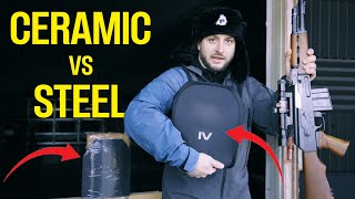 Steel vs Ceramic Ballistic Plates [upl. by Micki104]