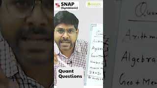 SNAP Symbiosis  Quant Questions  snapexam symbiosis [upl. by Akirre153]