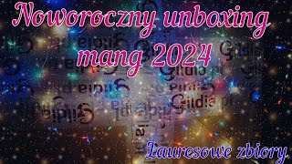 Noworoczny unboxing mang 2024 [upl. by Koerner]