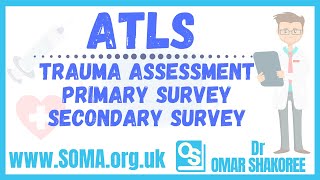 ATLS  Trauma Assessment  Primary Survey  Secondary Survey  Advanced Trauma Life Support [upl. by Llehsyar]