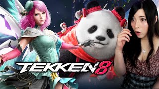 Tekken 8 Alisa REACTION  Panda and other character trailers [upl. by Ecnaiva]