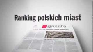 Reklama Gazeta Wyborcza  Ranking Polskich Miast  Wyniki Sondażu [upl. by Wershba222]