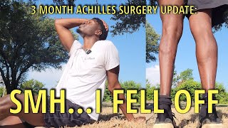 Achilles Rupture Surgery 3 Month Update  Speed Bridge  Physical Therapy  Recovery  Consistency [upl. by Rosanne]