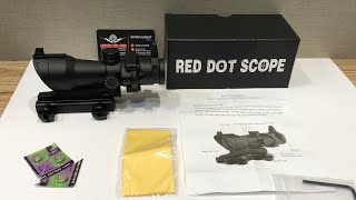 Red Dot Scope REDGREEN DOT SIGHT INSTRUCTIONS [upl. by Fergus]