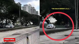 POLIS KEJAR KERETA AXIA BIRU DI SUBANGJAYA🔴 INI PUNCANYA [upl. by Skvorak]