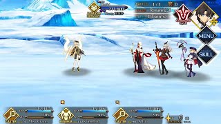 FGO NA  Kriemhild 4T vs Valkyries Challenge Quest  Arctic Summer World [upl. by Kisor]