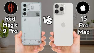 Red Magic 9 Pro vs iPhone 15 Pro Max [upl. by Cresa]