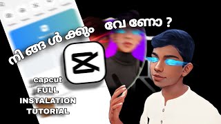 How to install capcut in Android MalayalamTHUNDER  MR [upl. by Teerpnam]