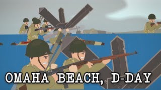 Omaha Beach DDay June 6 1944 [upl. by Ellehcim342]