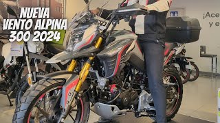 Nueva Vento Alpina 300 2024😱  ¡Una Moto Adventure🔥  Vale la Pena💯 [upl. by Rairb]