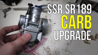 SSR SR189 Carb Upgrade [upl. by Aratahc]