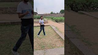 यहां लगता था हीरो का बाज़ार। Golconda Fort hyderabad reels short history sathlathevlog [upl. by Notwen42]