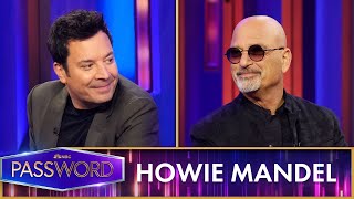 Howie Mandel and Jimmy Fallon Face Off in a Competitive Round of Password [upl. by Cheslie]