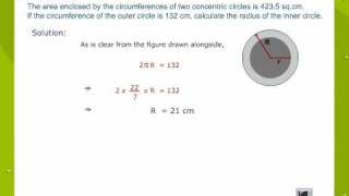 Area Of A Circular Ring [upl. by Mallina]