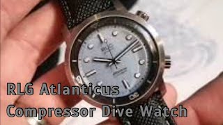 RLG Atlanticus Compressor style dive watch [upl. by Sheedy279]