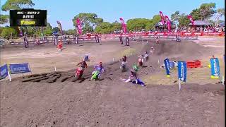 Australian promx 2024 R1 MX1 Wonthaggi Highlights [upl. by Anniahs149]